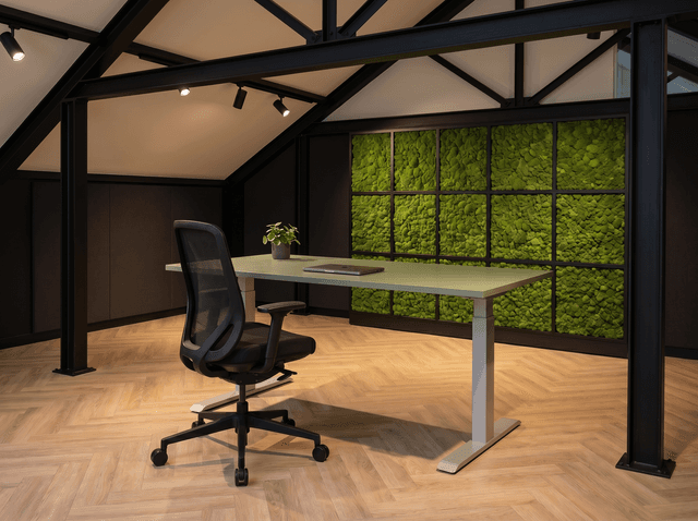 Verstelbaar Bureau – Vamo T-poot