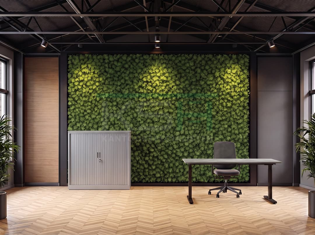 Roldeurkast Aluminium 135 x 120 x 43 cm Met topblad Oxyd