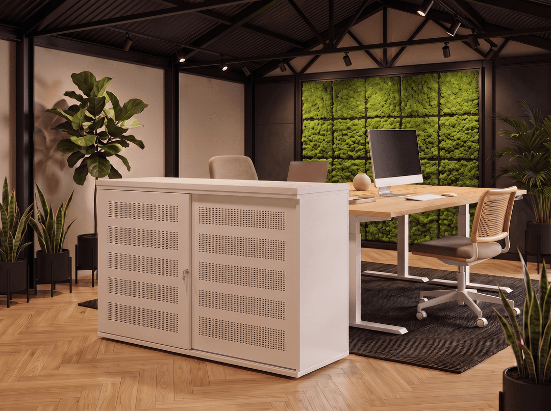 Schuifdeurkast Wit 100 x 166 x 40 cm Met topblad Wit