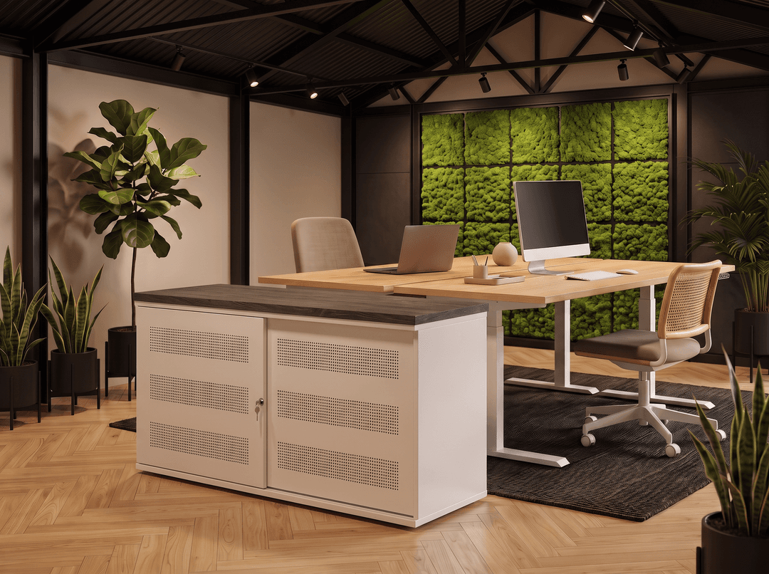 Schuifdeurkast Wit 72,5 x 166 x 40 cm Met topblad Bruin eiken