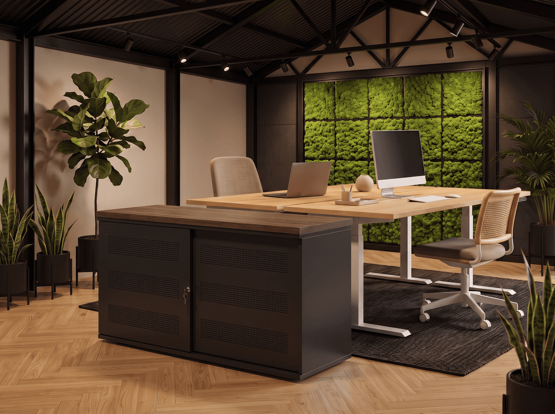 Schuifdeurkast Zwart 72,5 x 166 x 40 cm Met topblad Bruin eiken