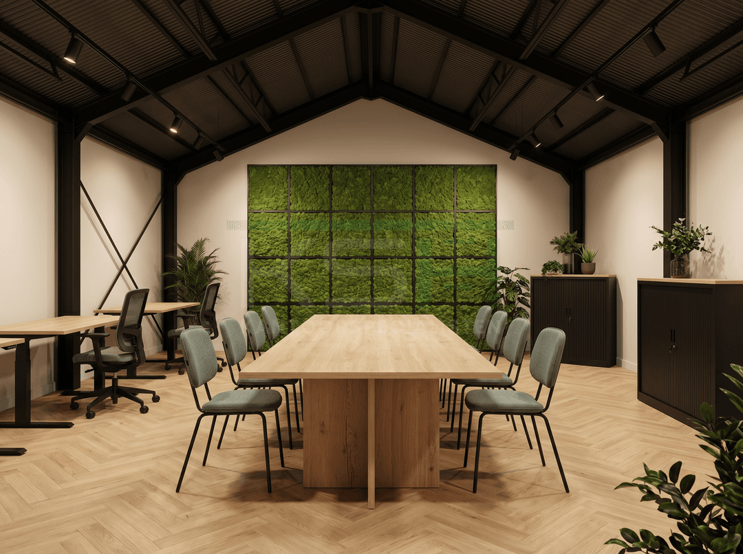 Vergaderstoel 'Gijs' – Groen