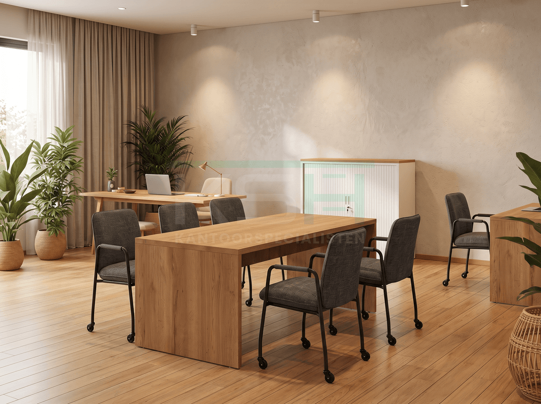 Vergaderstoel 'Maud' – Antraciet