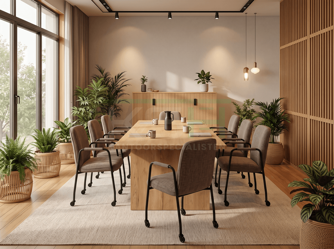 Vergaderstoel 'Maud' – Taupe