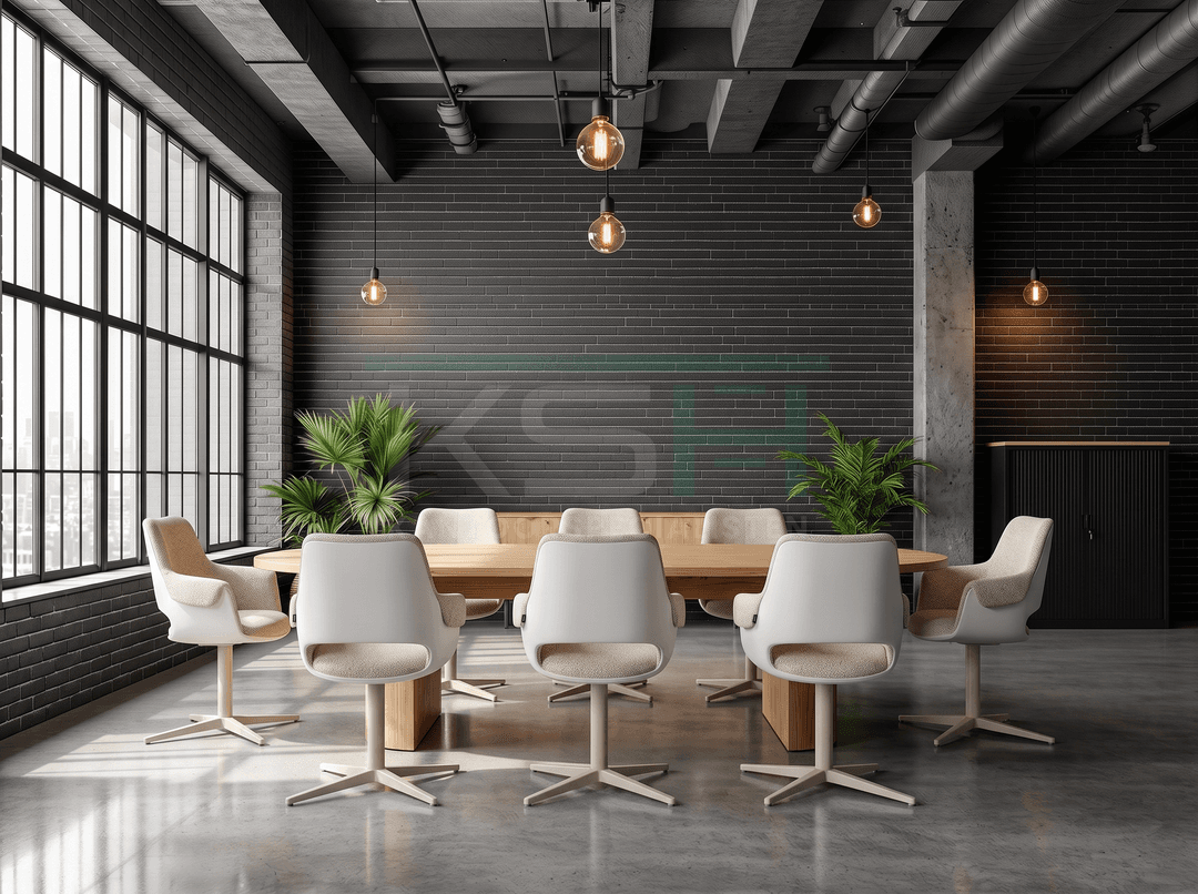 Vergaderstoel 'Rens' – Taupe