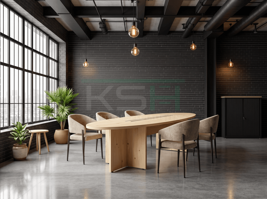 Vergaderstoel 'Evi' – Taupe