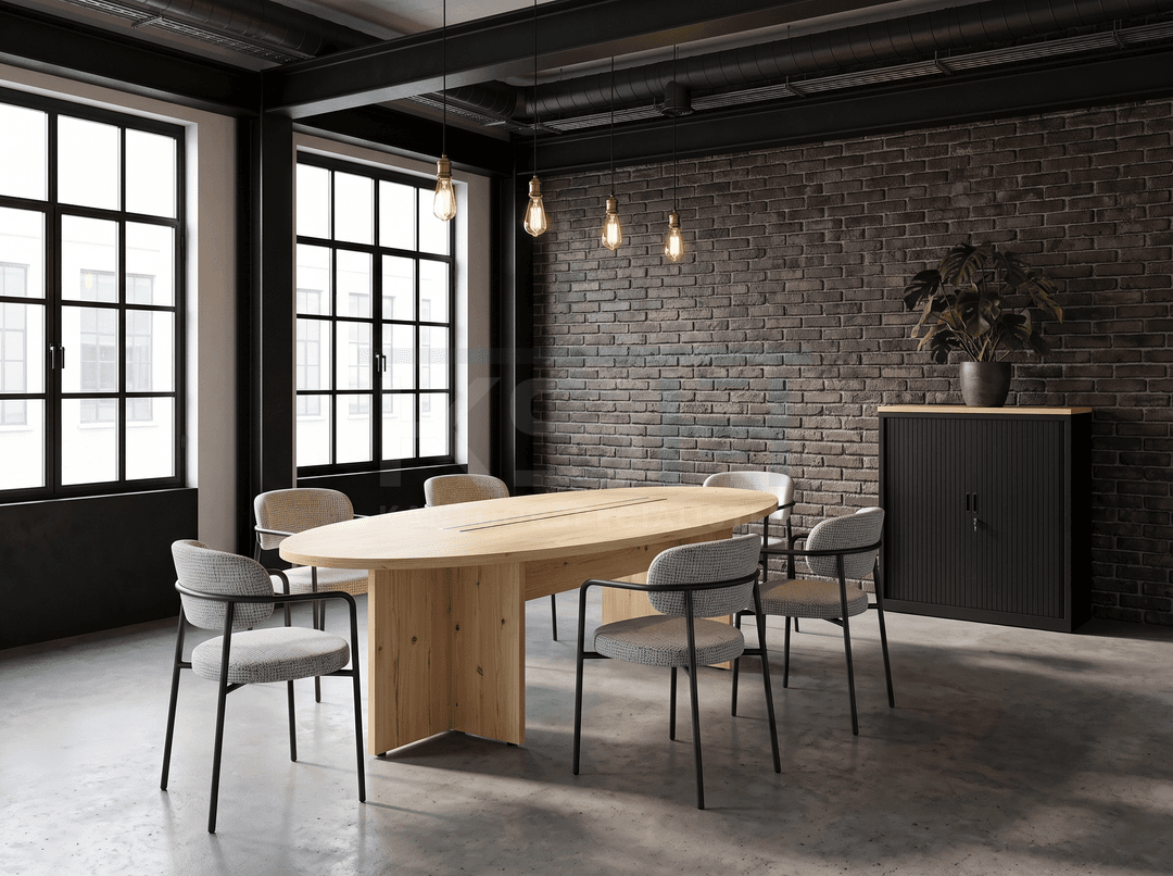 Vergaderstoel 'Gijsbert' – Off White