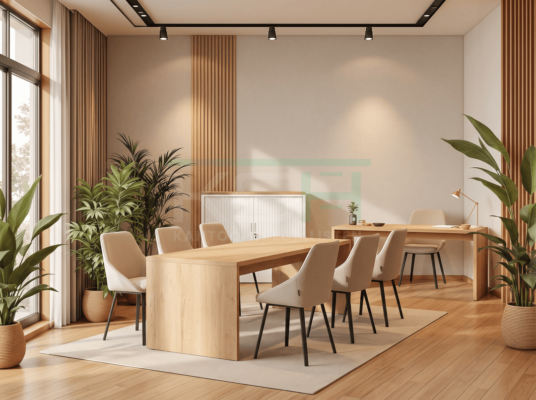 Vergaderstoel 'Amber' – Taupe