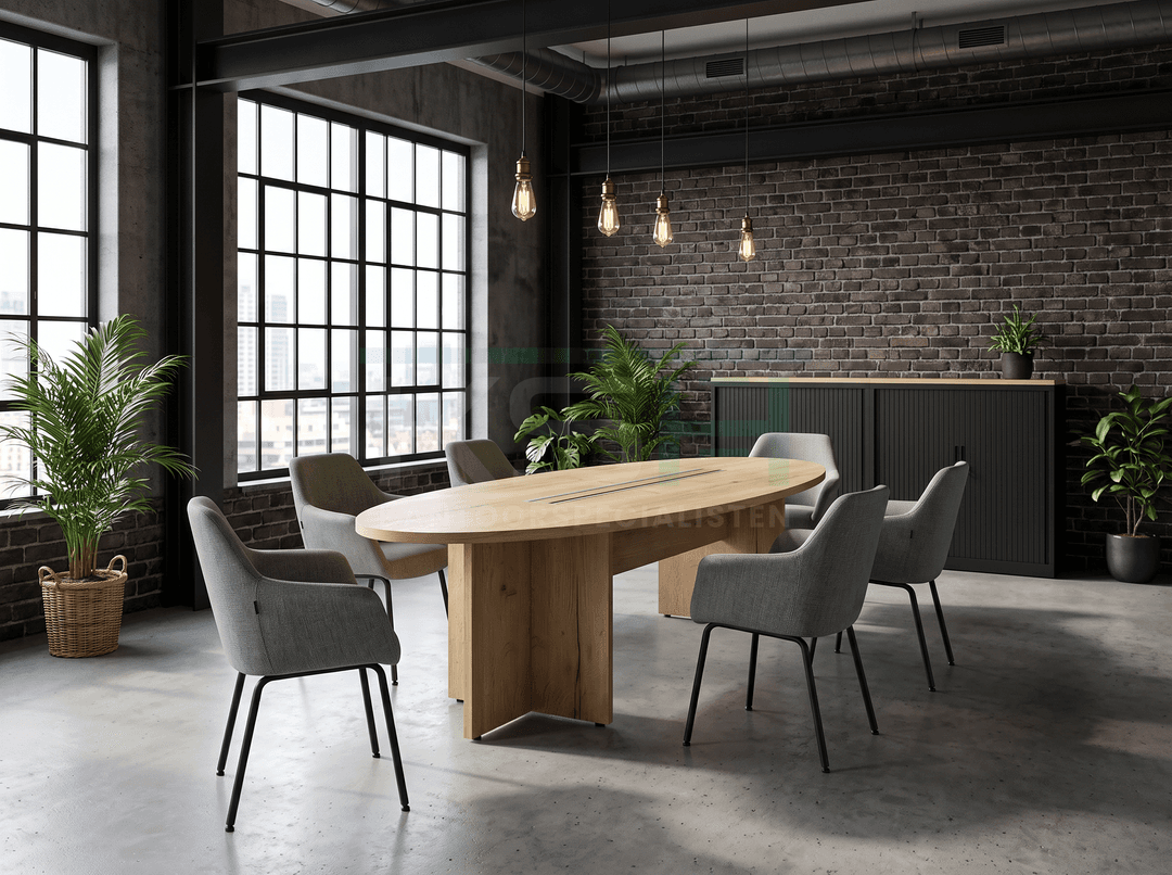 Vergaderstoel 'Sepp' – Groen