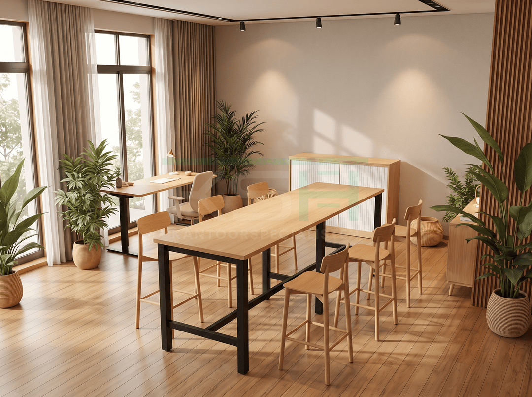 Barkruk 'Julia' – Naturel eiken