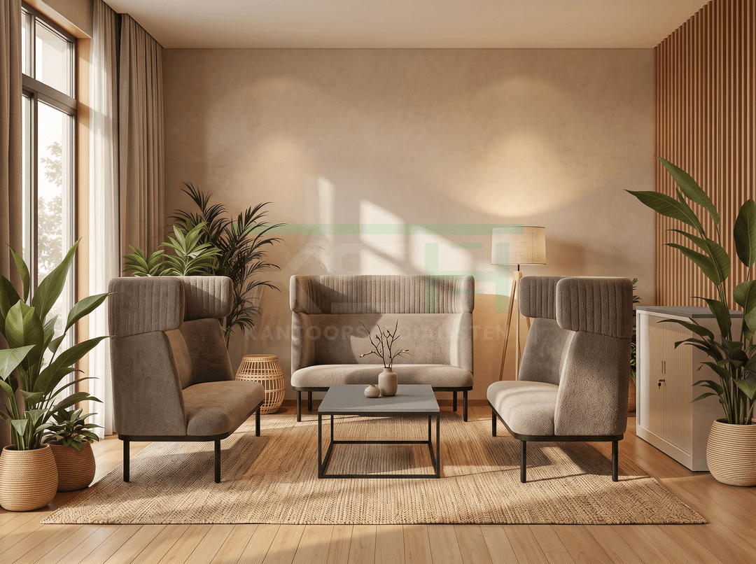 Akoestische loungebank 'Silke'