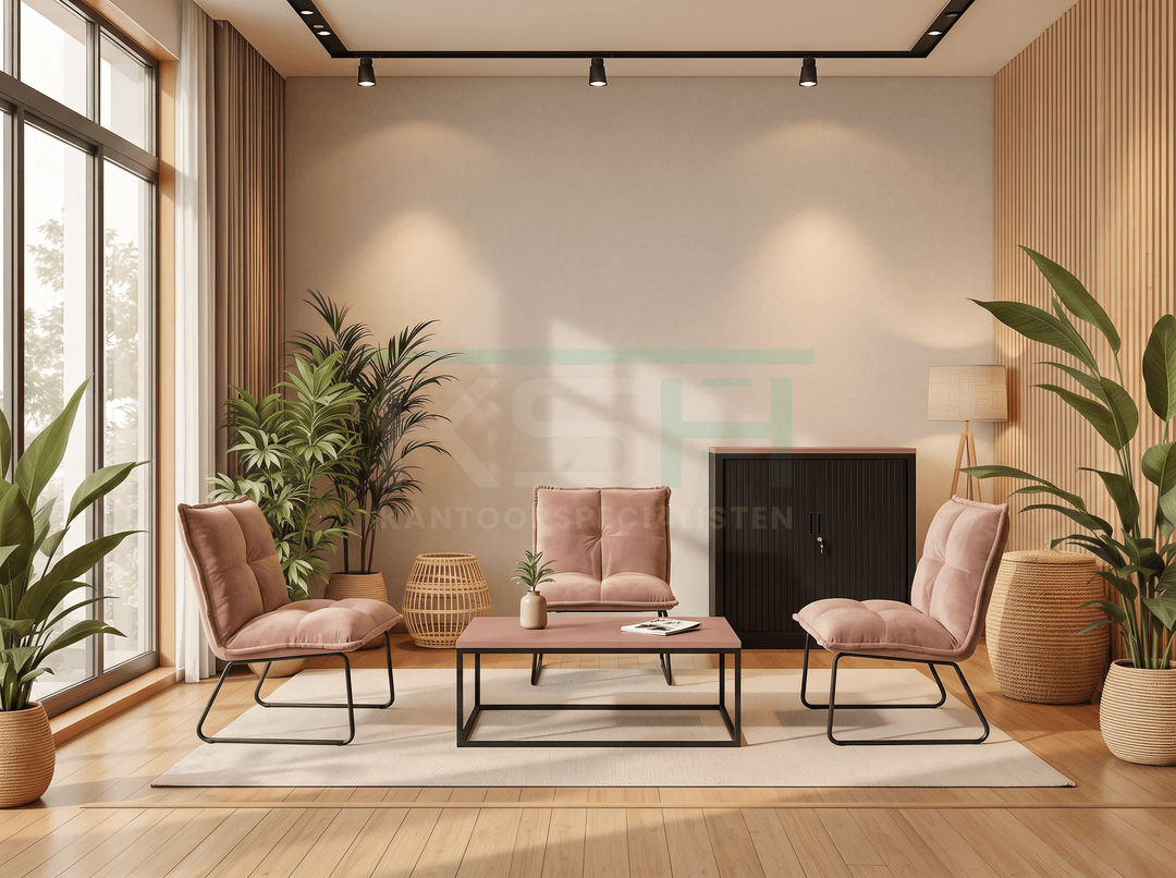 Fauteuil 'Renske' – Roze