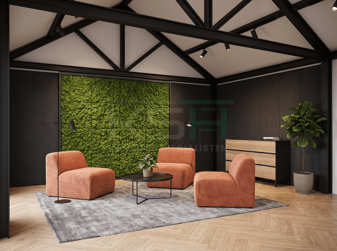 Fauteuil 'Esmee' – Terracotta (gemêleerde stof)