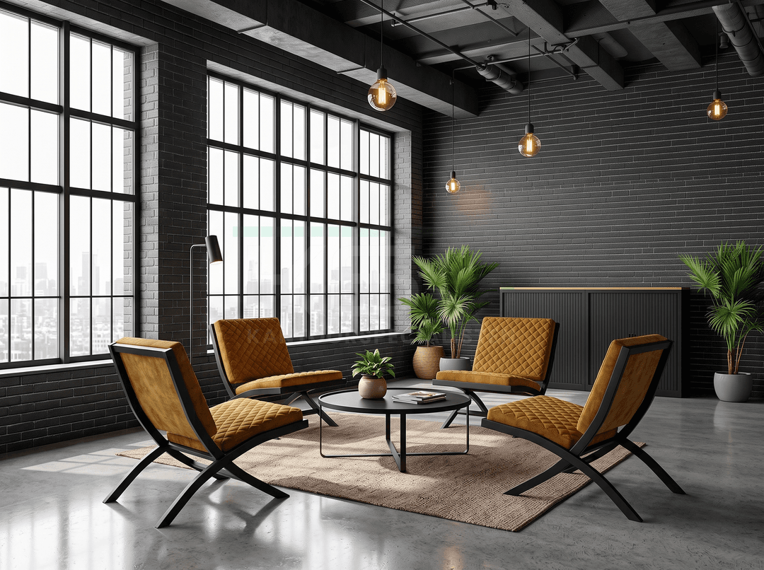 Fauteuil 'Willemijn' – Okergeel
