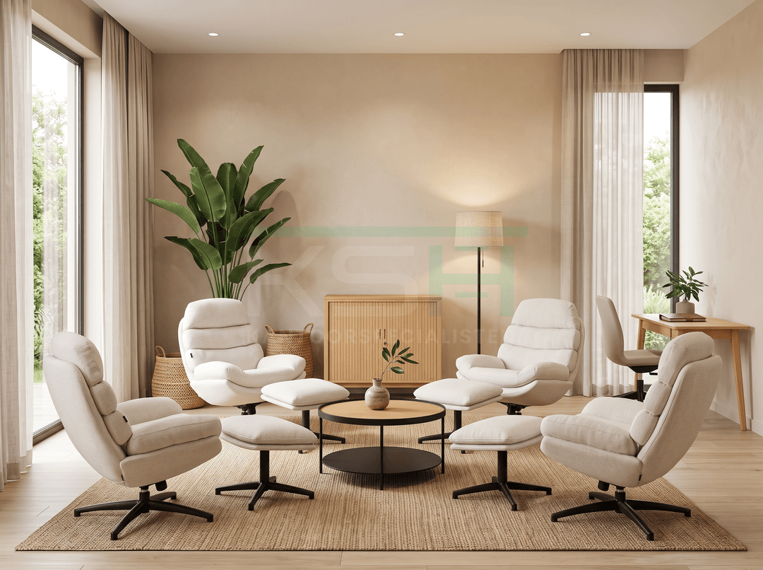 Fauteuil 'Famke' – Off White