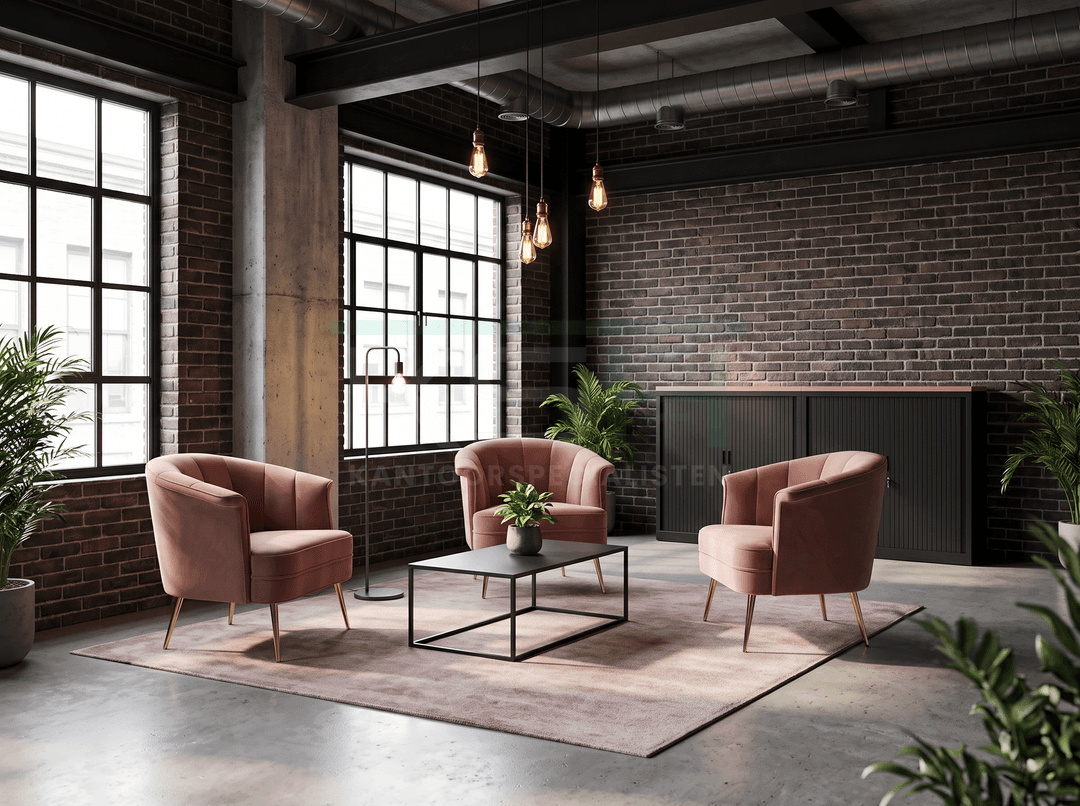 Fauteuil 'Jens' – Roze