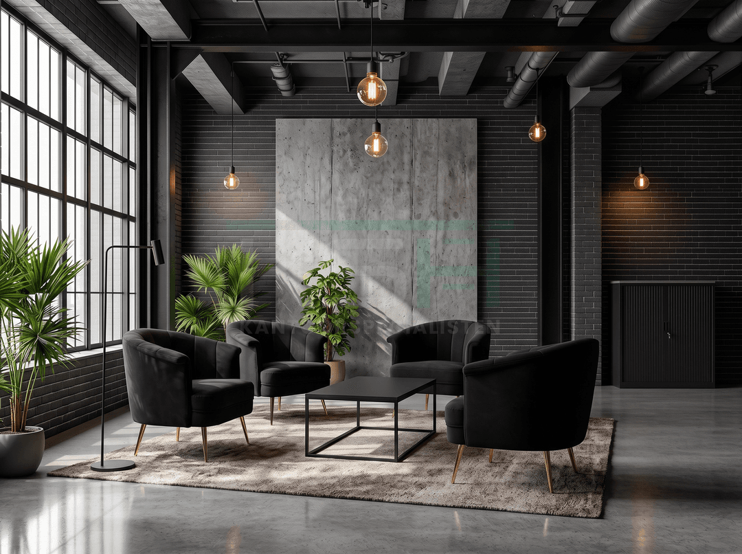 Fauteuil 'Jens' – Zwart