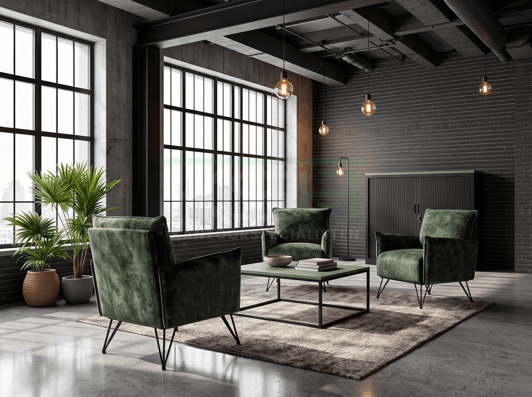 Fauteuil 'Jelle' – Groen