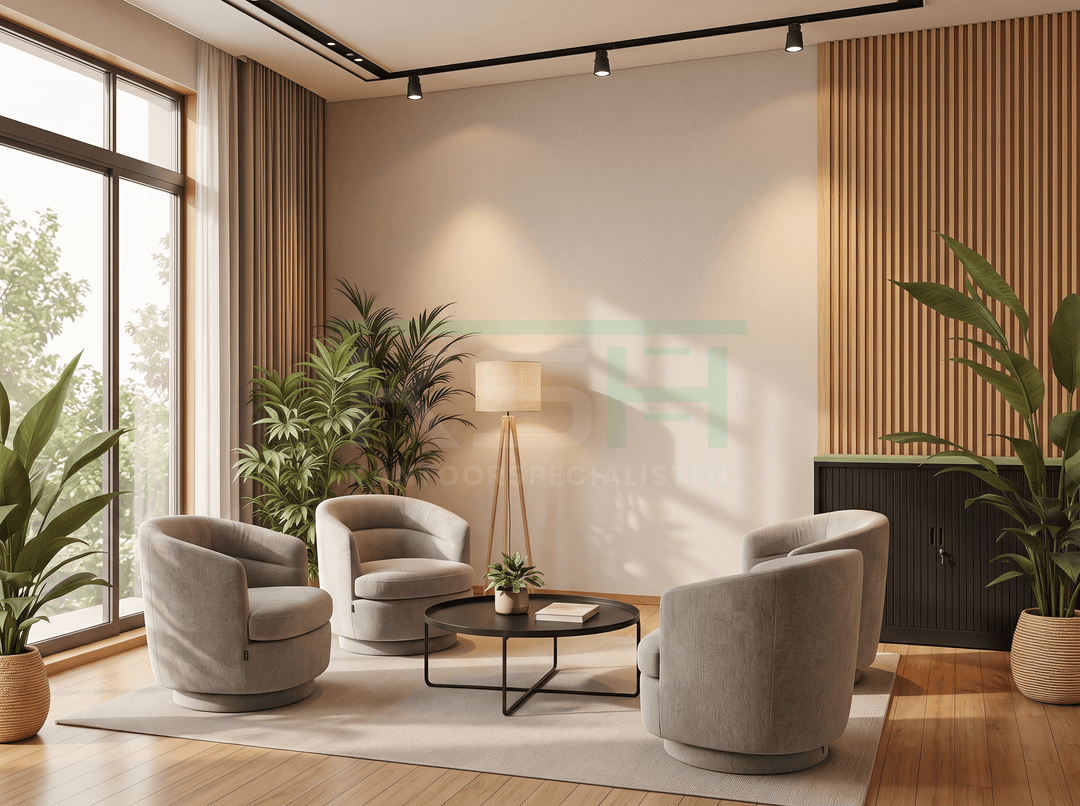 Fauteuil 'Sander' – Taupe