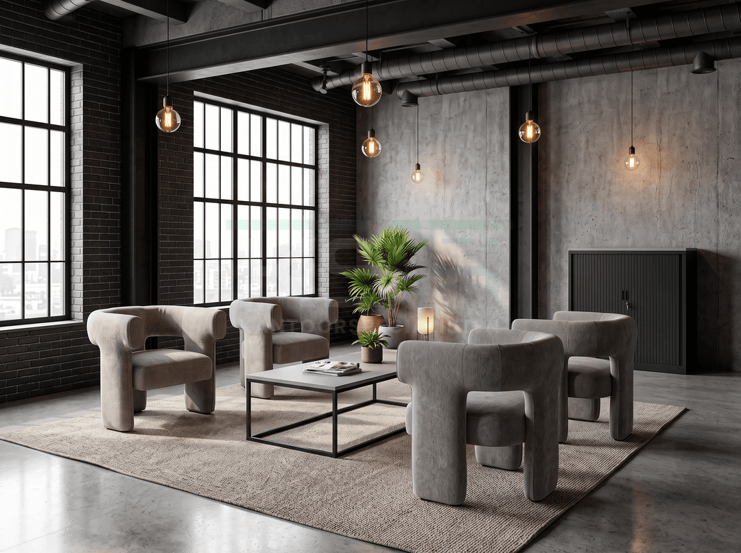 Fauteuil 'Siebe' – Taupe