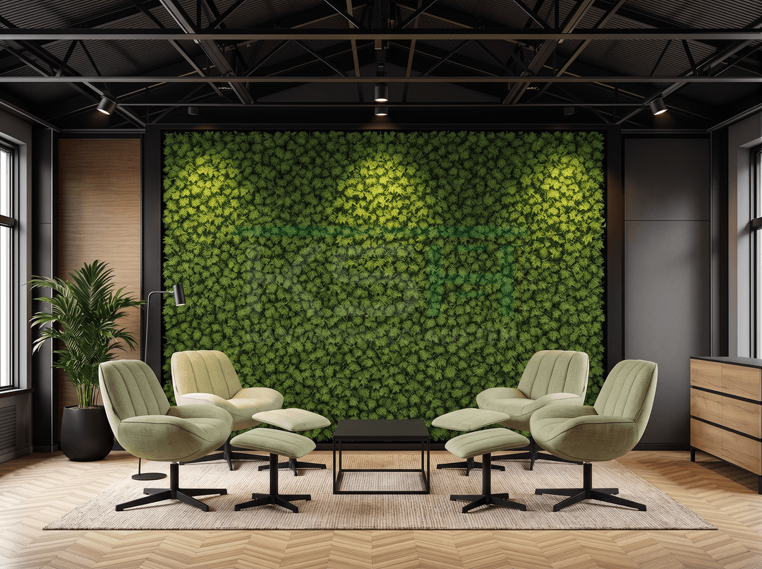 Fauteuil 'Sybren' – Olijfgroen
