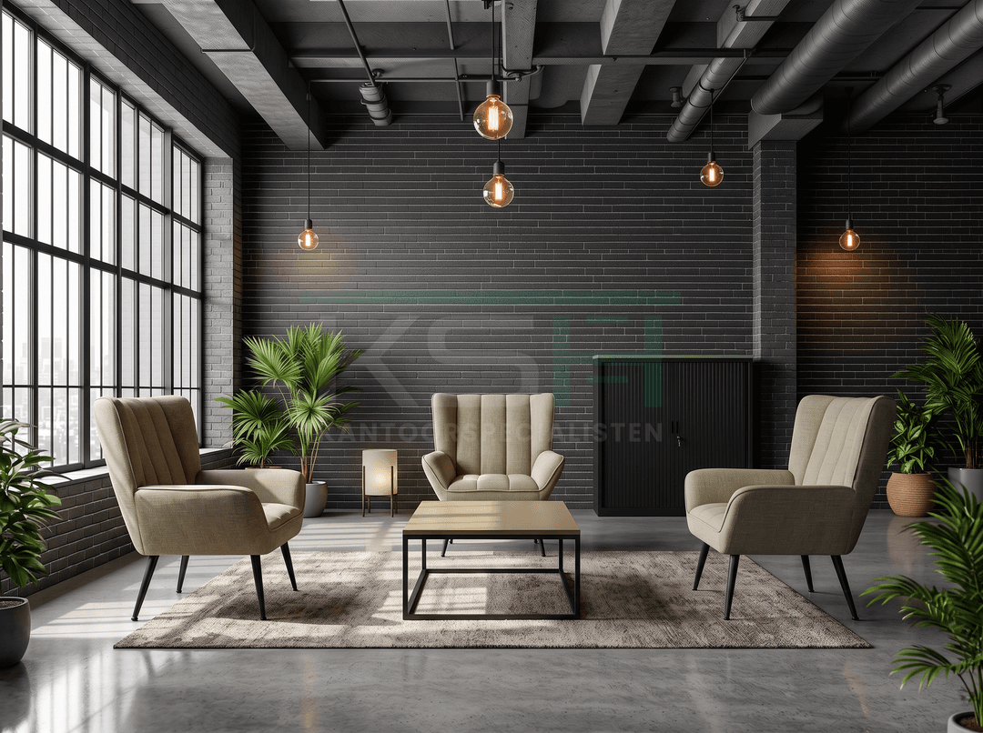 Fauteuil 'Wietse' – Olijfgroen