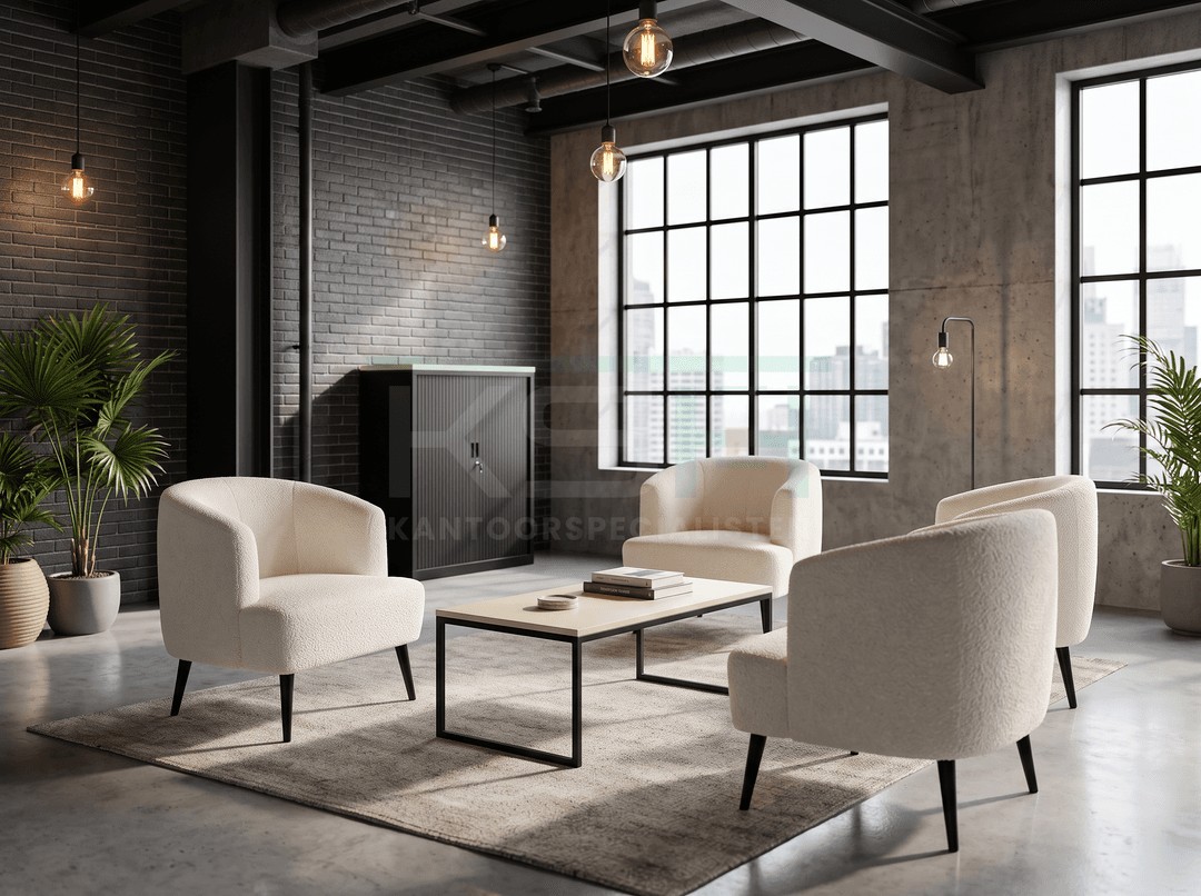 Fauteuil 'Harm' – Wit