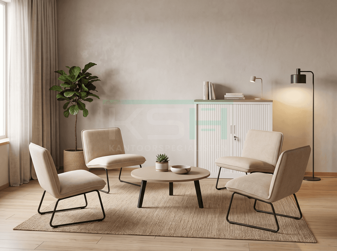 Fauteuil 'Jaap' – Taupe