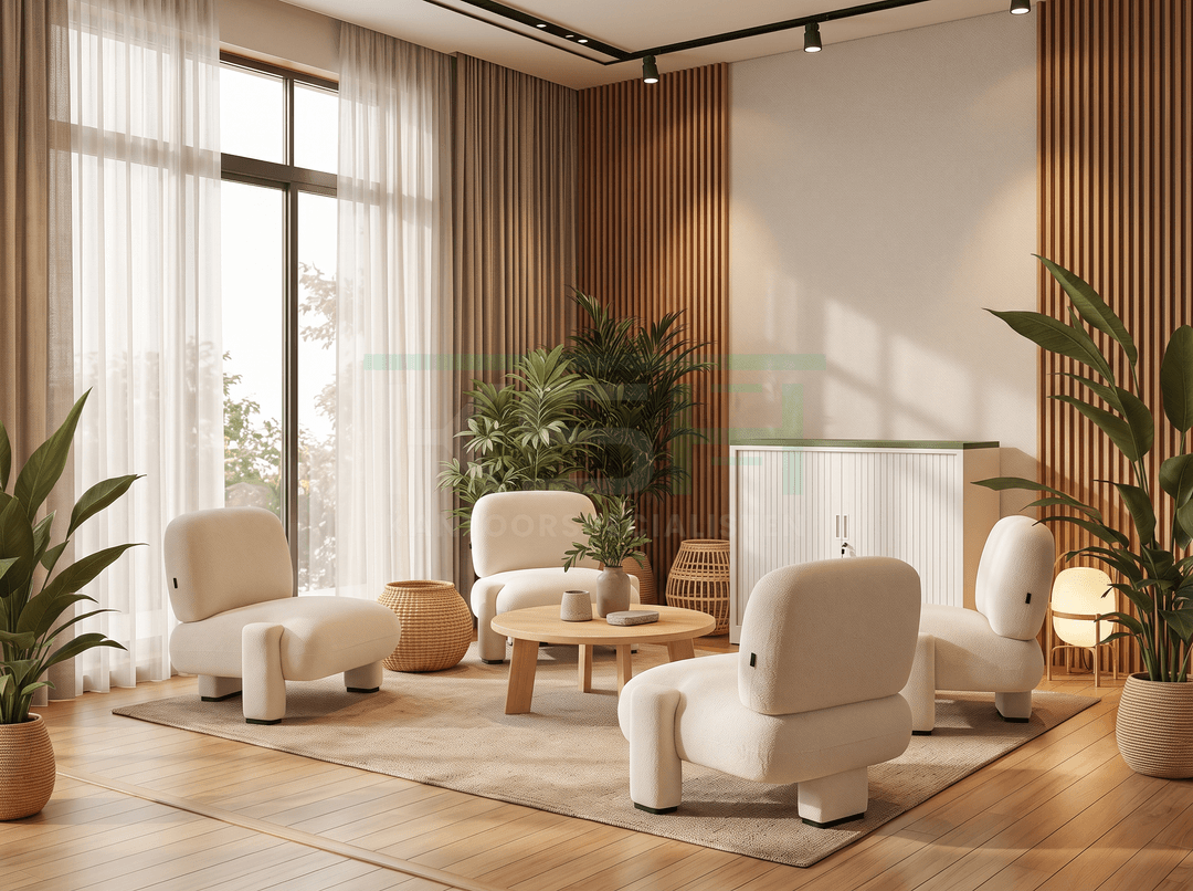Fauteuil 'Otto' – Off White
