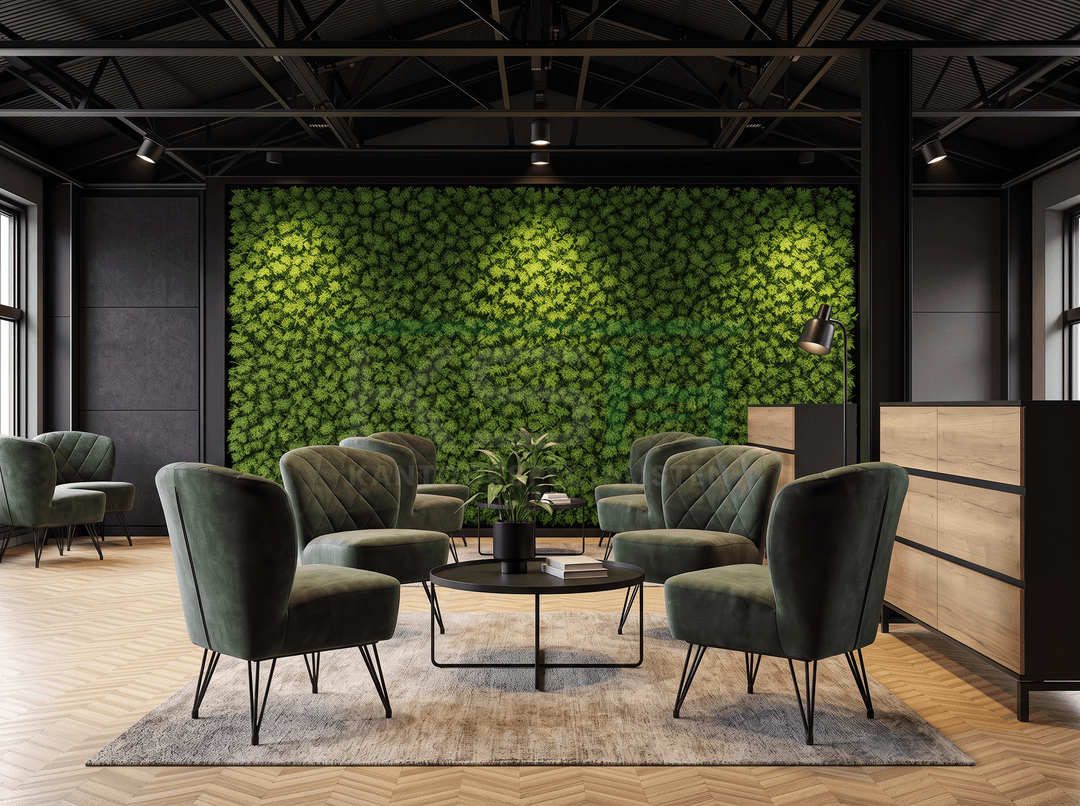 Fauteuil 'Reinier' – Donkergroen