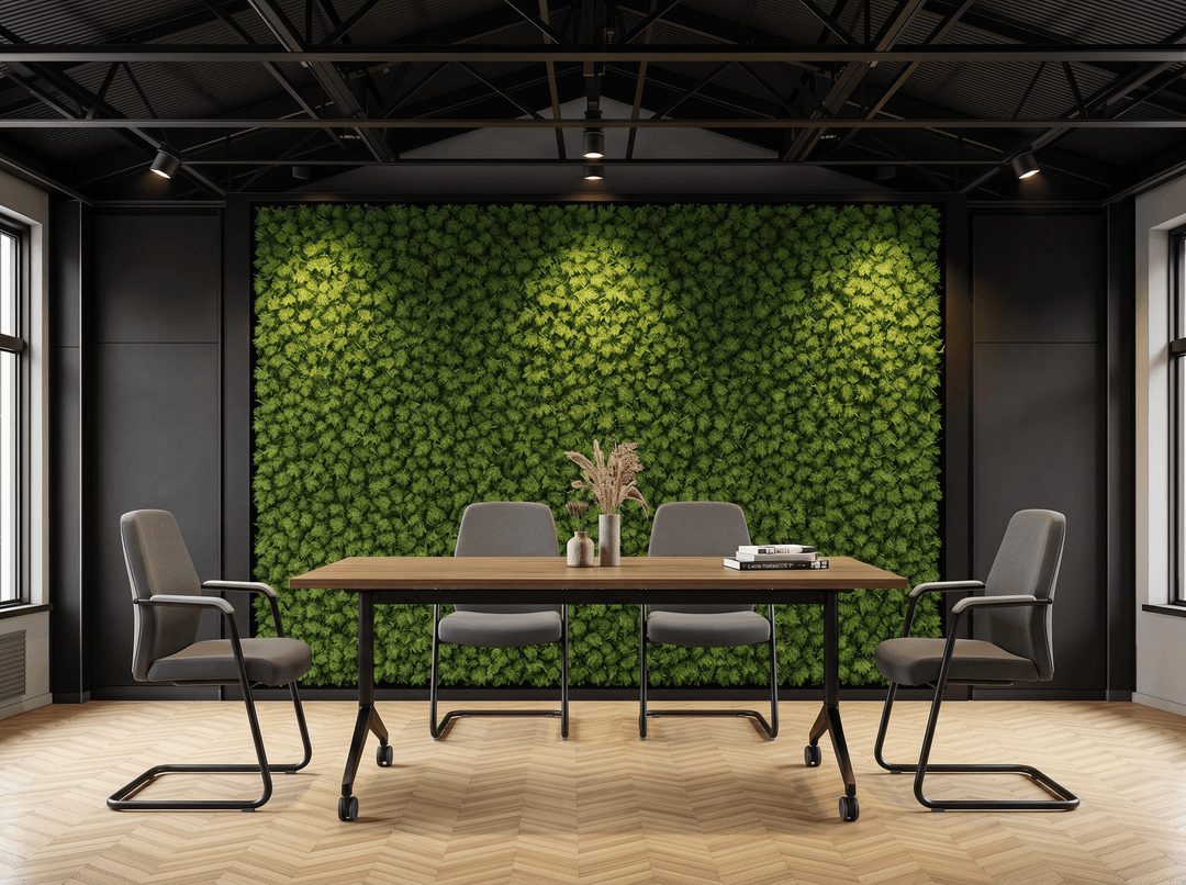 Inklapbare en verrijdbare Kantinetafel recht 140x80cm Zwart Hickory Noten