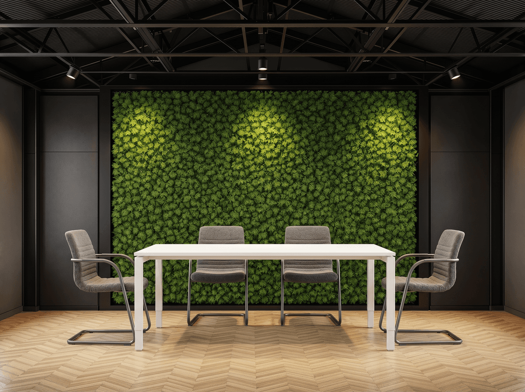 Vida 4-poots Vergadertafel recht 120x80cm Wit Wit