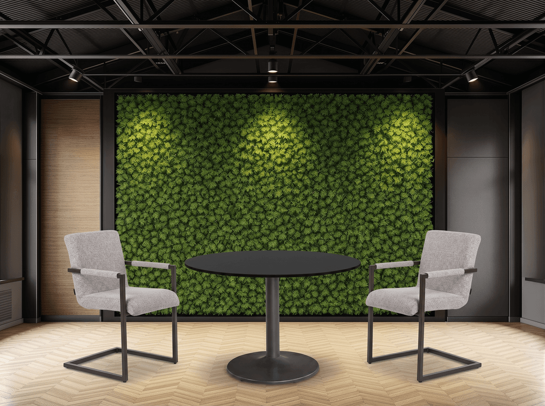 Ronde Kolompoot Kantinetafel Ø80cm Zwart Zwart