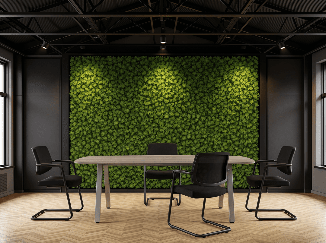 V-poot Vergadertafel Deens Ovaal 240x120cm Aluminium - Midden eiken