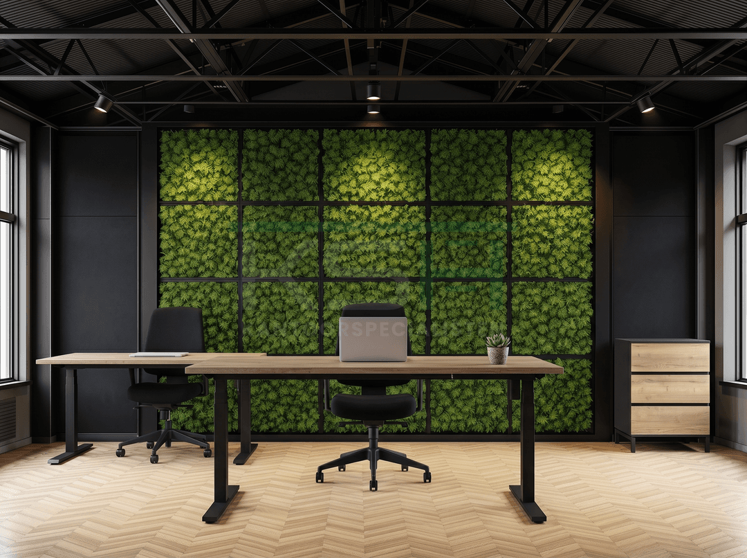 Los bureaublad - recht 120x80cm Hickory Noten