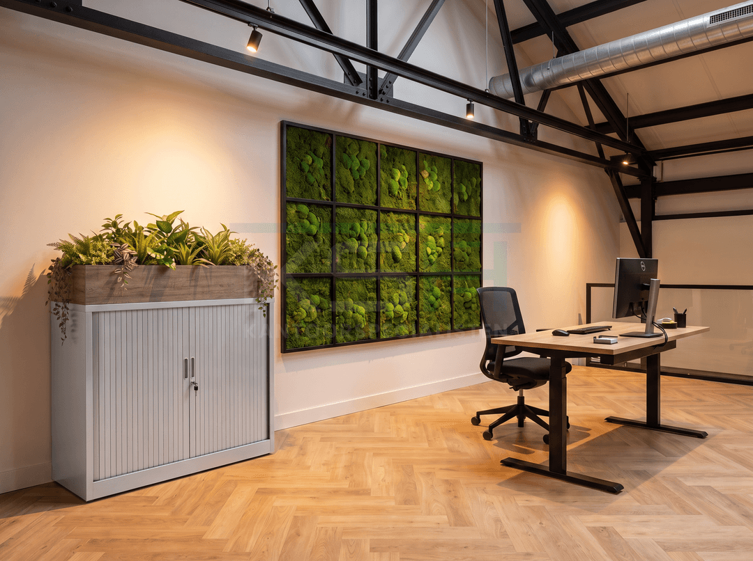 Roldeurkast – Met plantenbak