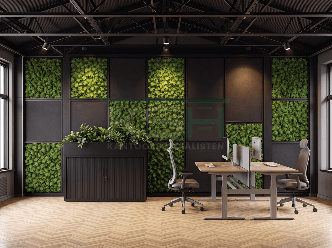 Roldeurkast Zwart 72 x 120 x 43 cm Met plantenbak Zwart