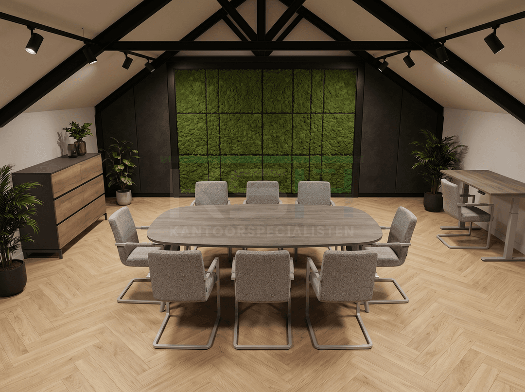 Vergadertafel Deens Ovaal – Real-poot