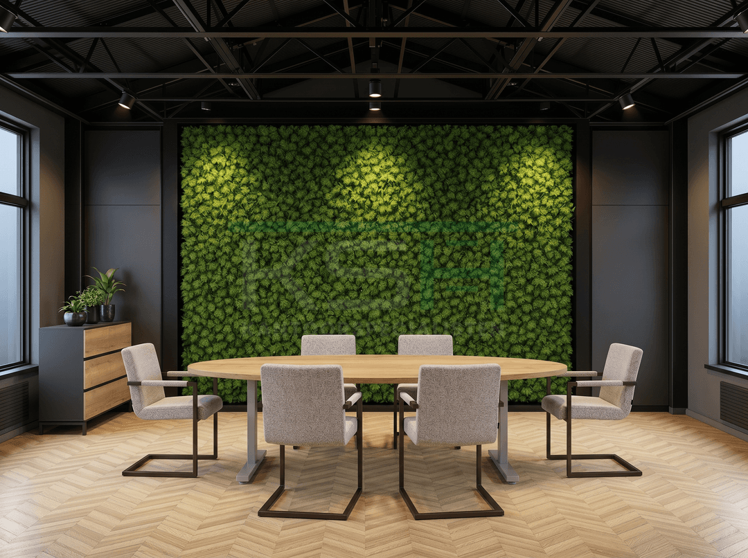 Vamo T-poot Vergadertafel Ovaal 220x110cm Aluminium - Natuur eiken