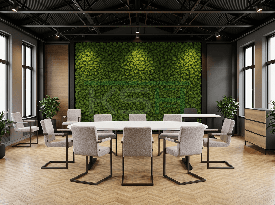 Vamo T-poot Vergadertafel Ovaal 220x110cm Zwart - Wit