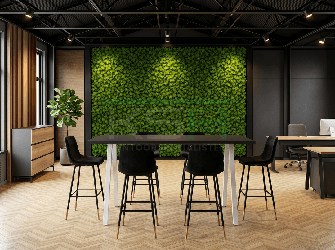 V-poot Statafel recht 120x80cm Wit Zwart