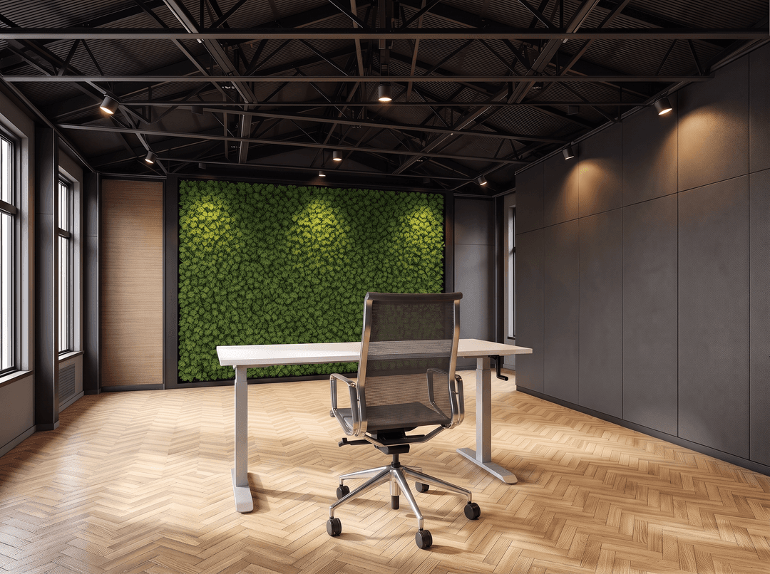 Zit-Sta Bureau Slinger Verstelbaar 140x80cm Aluminium - Wit