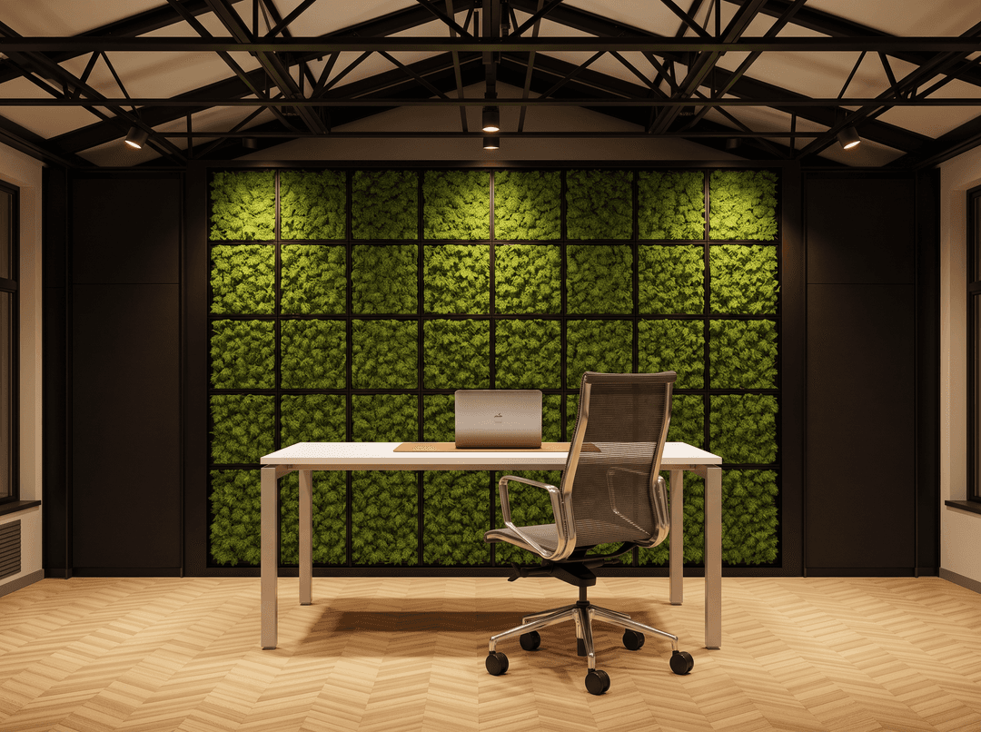 Verstelbaar Bureau Vida 4-poots 120x60cm Aluminium Wit