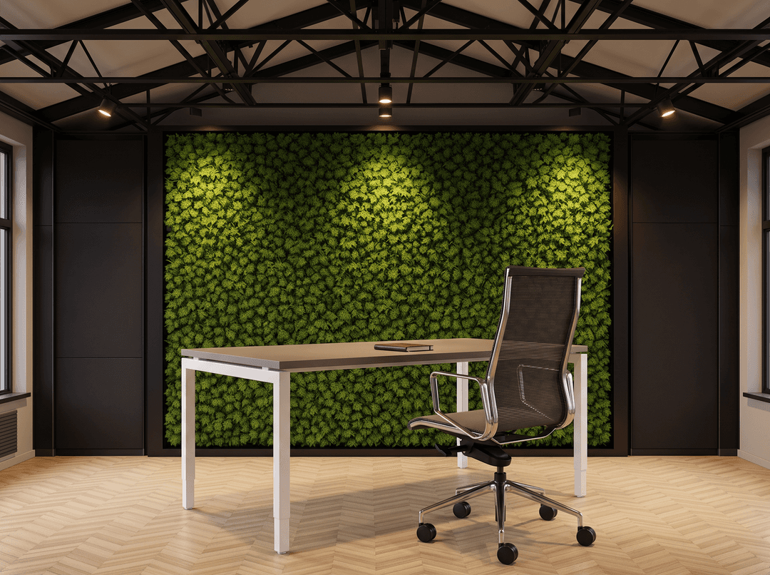 Verstelbaar Bureau Vida 4-poots 120x60cm Wit Cuando