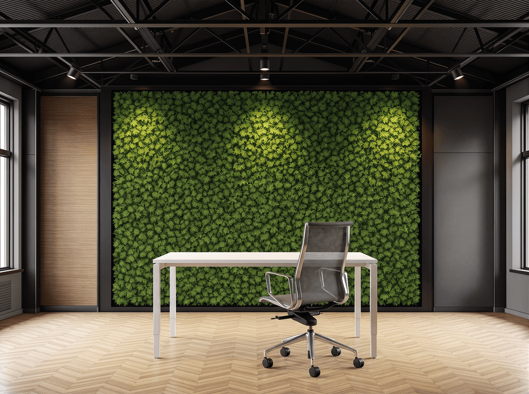 Verstelbaar Bureau Vida 4-poots 120x80cm Wit Wit