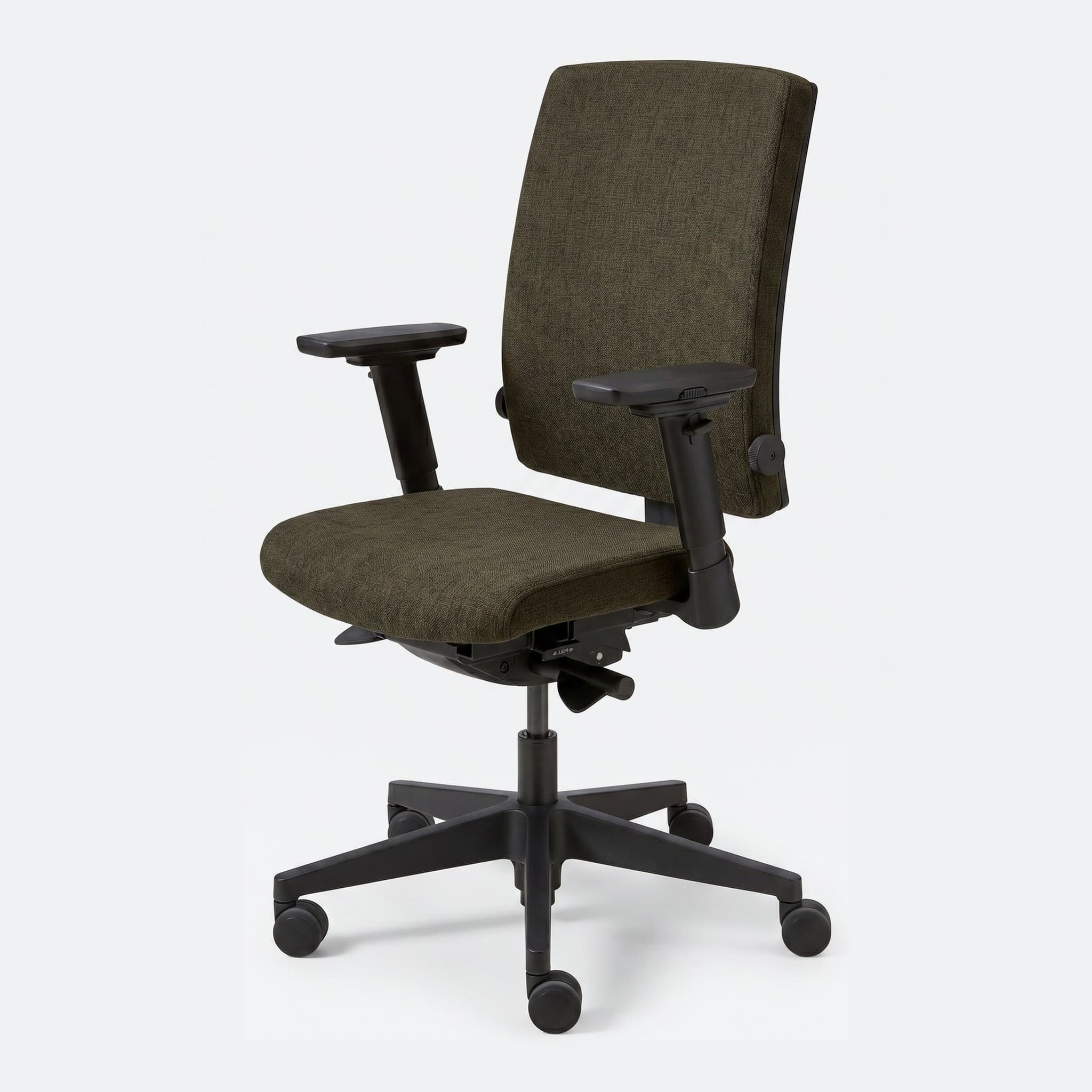 Ergonomische bureaustoel 'Como' — Olijfgroen