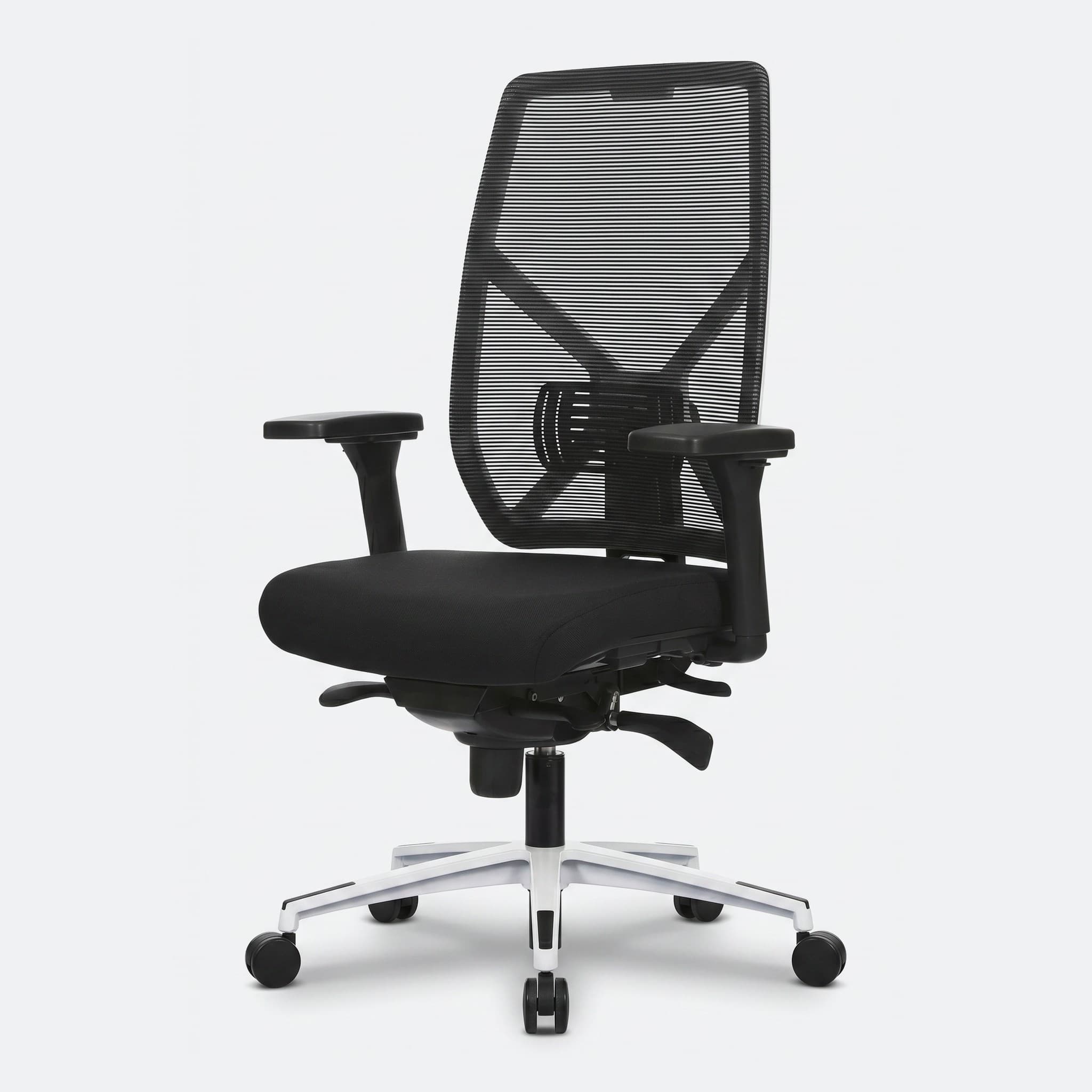 NPR Ergonomische bureaustoel 'Monaco' — Wit