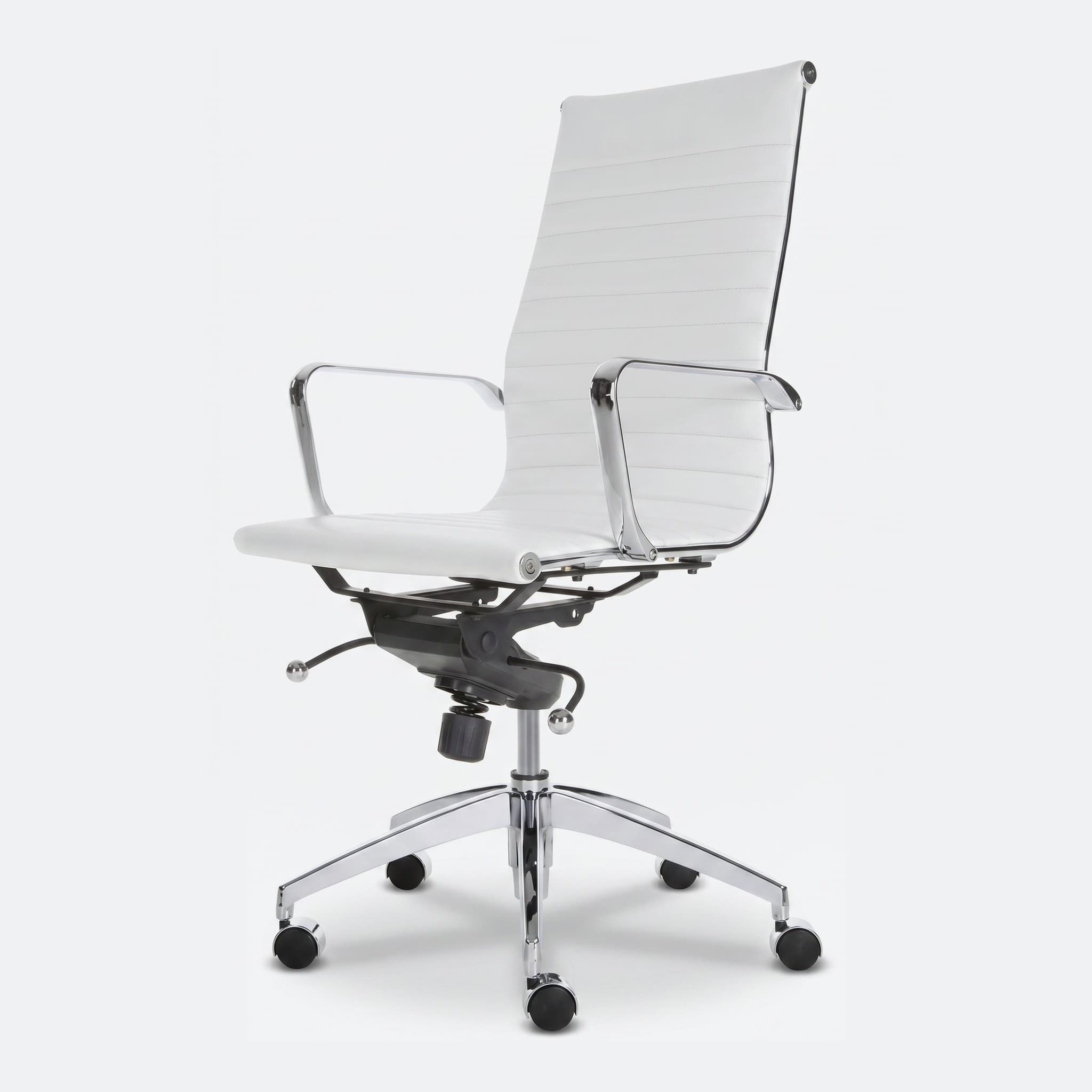Directiebureaustoel 'Milaan' — Wit