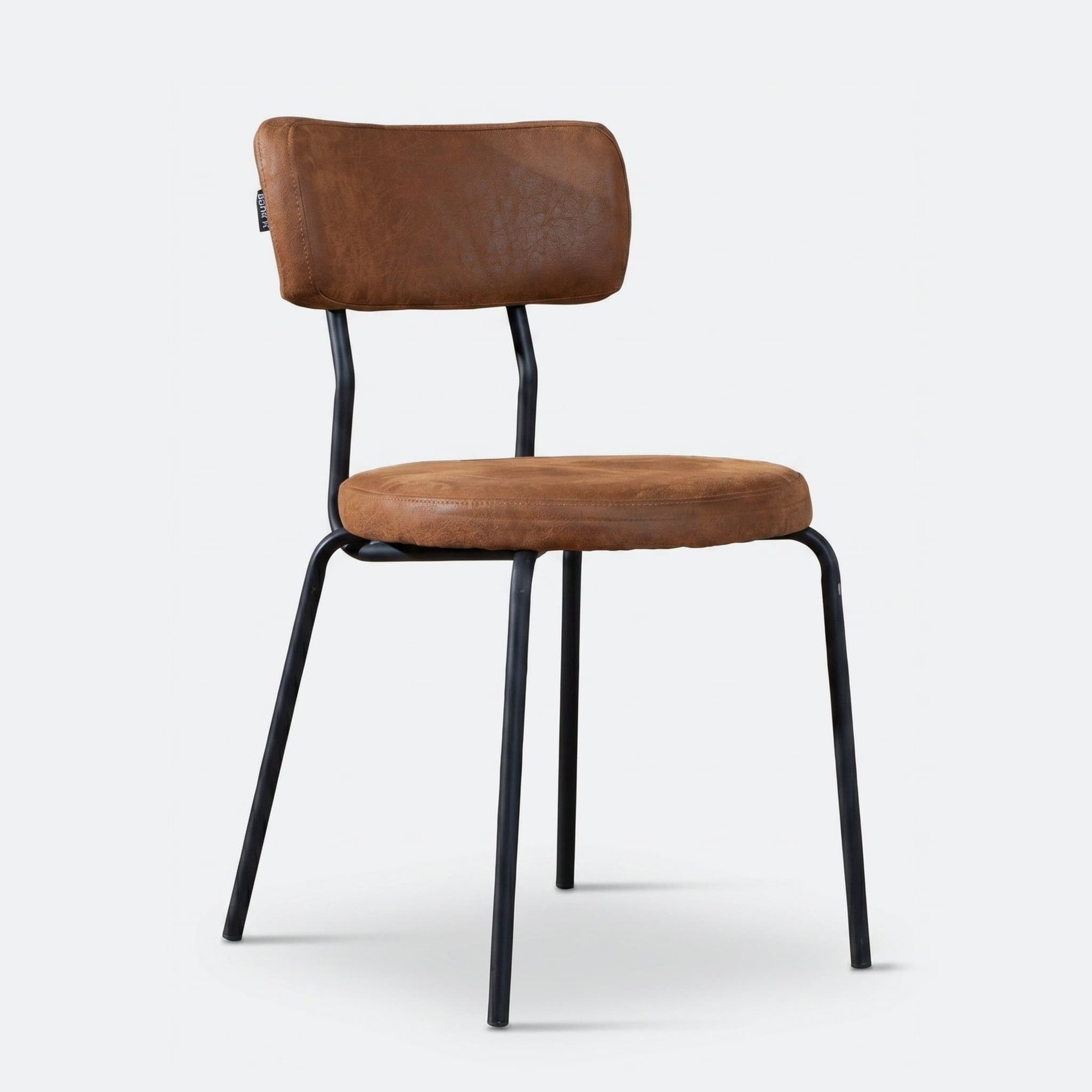 Kantinestoel 'Lynn' — Cognac