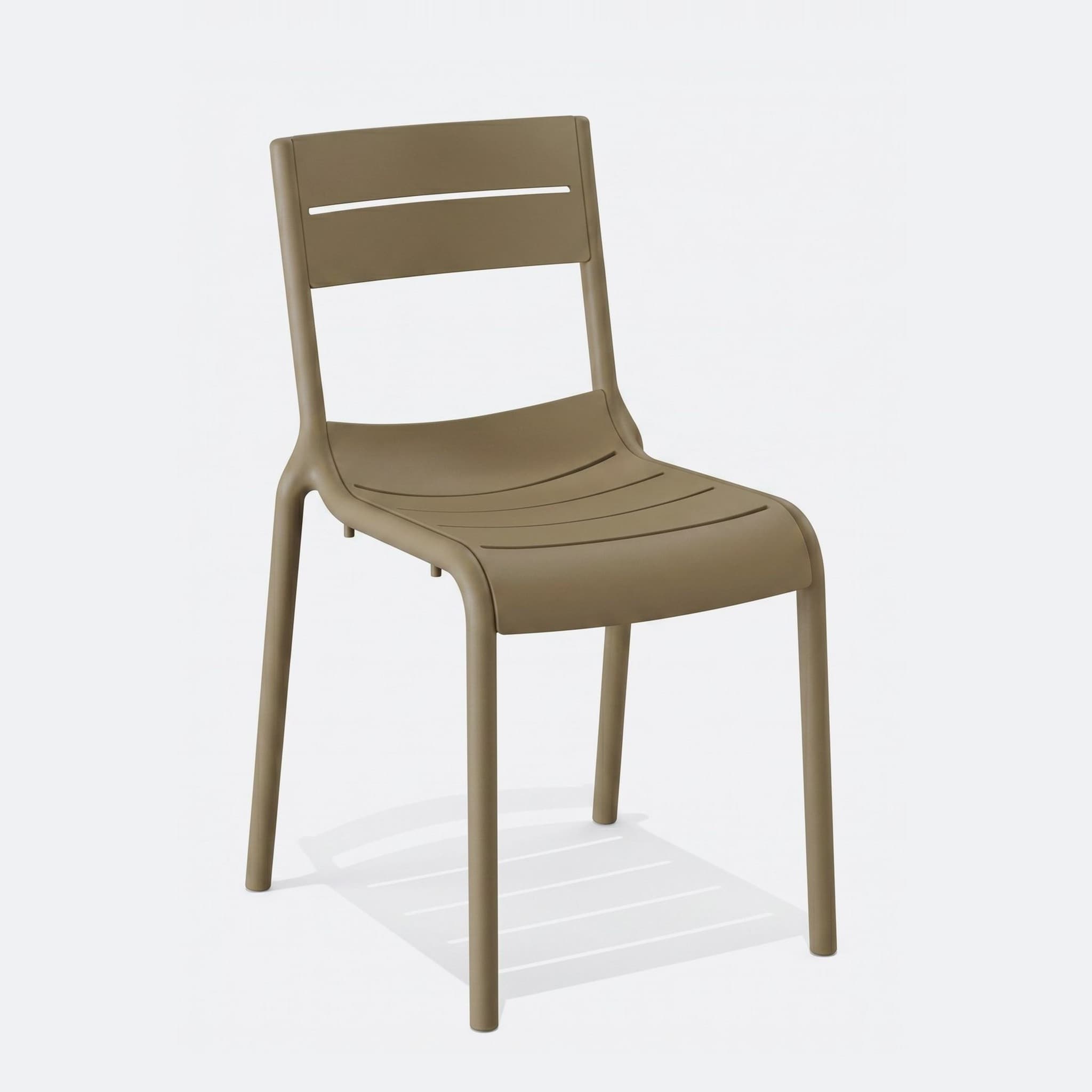 Kantinestoel 'Lex' — Beige